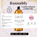 Pure Organic Castor Oil – Vanilla Oil Infused | 30ml
