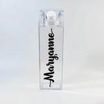 Personalised Clear Acrylic 1 Litre Drink Bottle