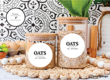 Pantry Labels | Waterproof, & Tear Resistant Labels