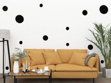 Irregular Circle Removable Wall Decal