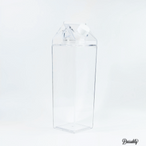 Clear Acrylic Drink/Fridge Bottle  - No Label