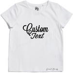 Custom Short Sleeve T Shirt - Kids