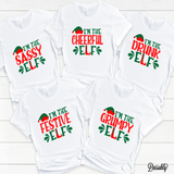 Customisable Elf Christmas Shirt 2022