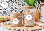 Pantry Labels | Waterproof, & Tear Resistant Labels