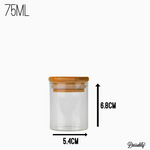 75ml Bamboo Spice Jar with Label