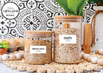 Pantry Labels | Waterproof, & Tear Resistant Labels