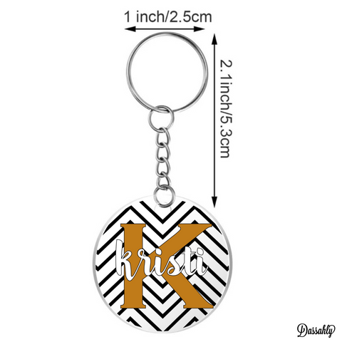 Personalised Acrylic Keyring