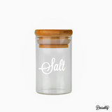 210ml Bamboo Spice Jar with Label