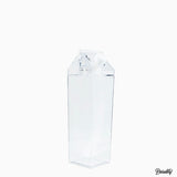 Clear Acrylic Drink/Fridge Bottle  - No Label